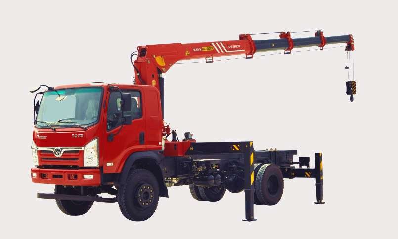Sany SPS16000 7 Ton Stiff Boom Crane - Sany Crane
